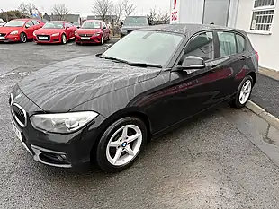 Used 2017 BMW 1 Series Se Jet Black - Interior and Exterior details 6