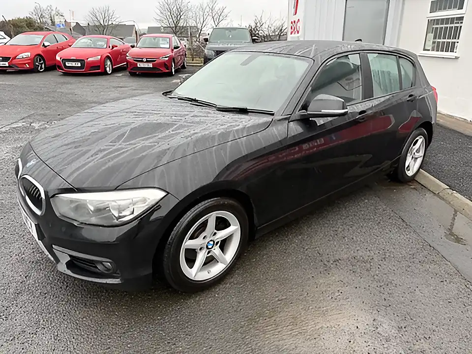 Used 2017 BMW 1 Series Se Jet Black - Interior and Exterior details 6