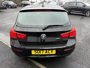 Used 2017 BMW 1 Series Se Jet Black - Interior and Exterior details 7