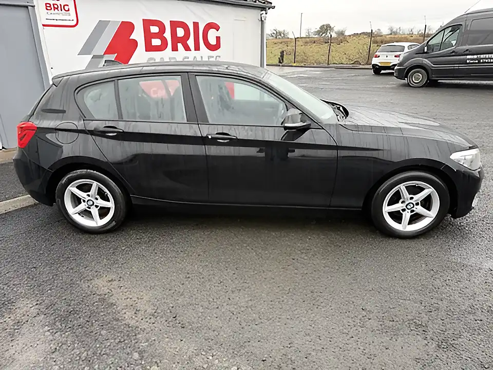 Used 2017 BMW 1 Series Se Jet Black - Interior and Exterior details 9
