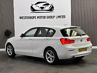 Used 2017 BMW 1 Series Se White - Interior and Exterior details 11