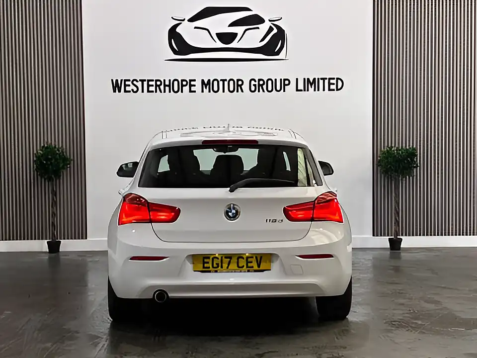 Used 2017 BMW 1 Series Se White - Interior and Exterior details 12