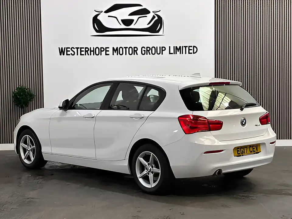 Used 2017 BMW 1 Series Se White - Interior and Exterior details 2