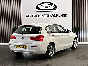 Used 2017 BMW 1 Series Se White - Interior and Exterior details 4
