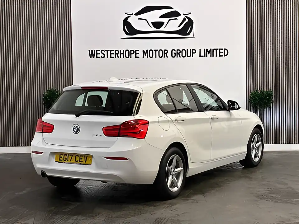 Used 2017 BMW 1 Series Se White - Interior and Exterior details 4
