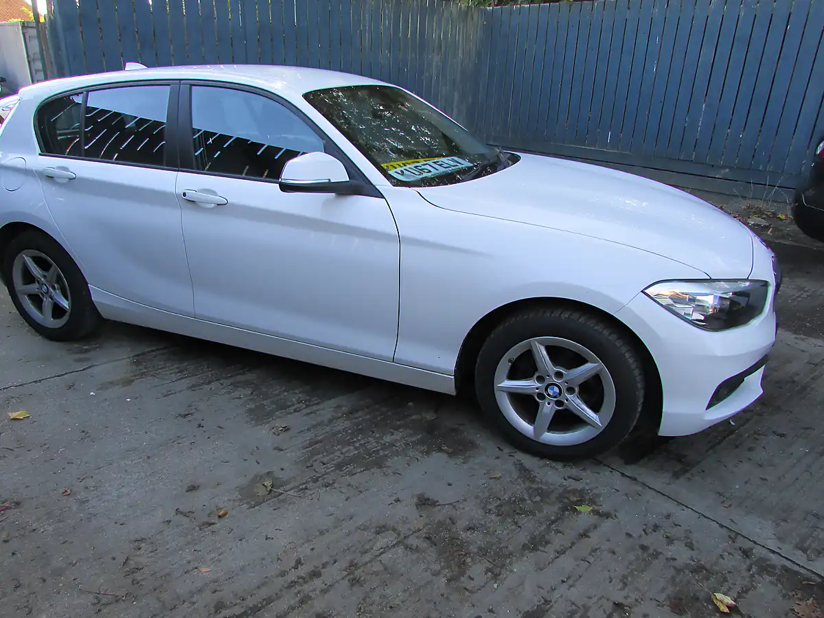 Used 2017 BMW 1 Series Se White - Interior and Exterior details 10