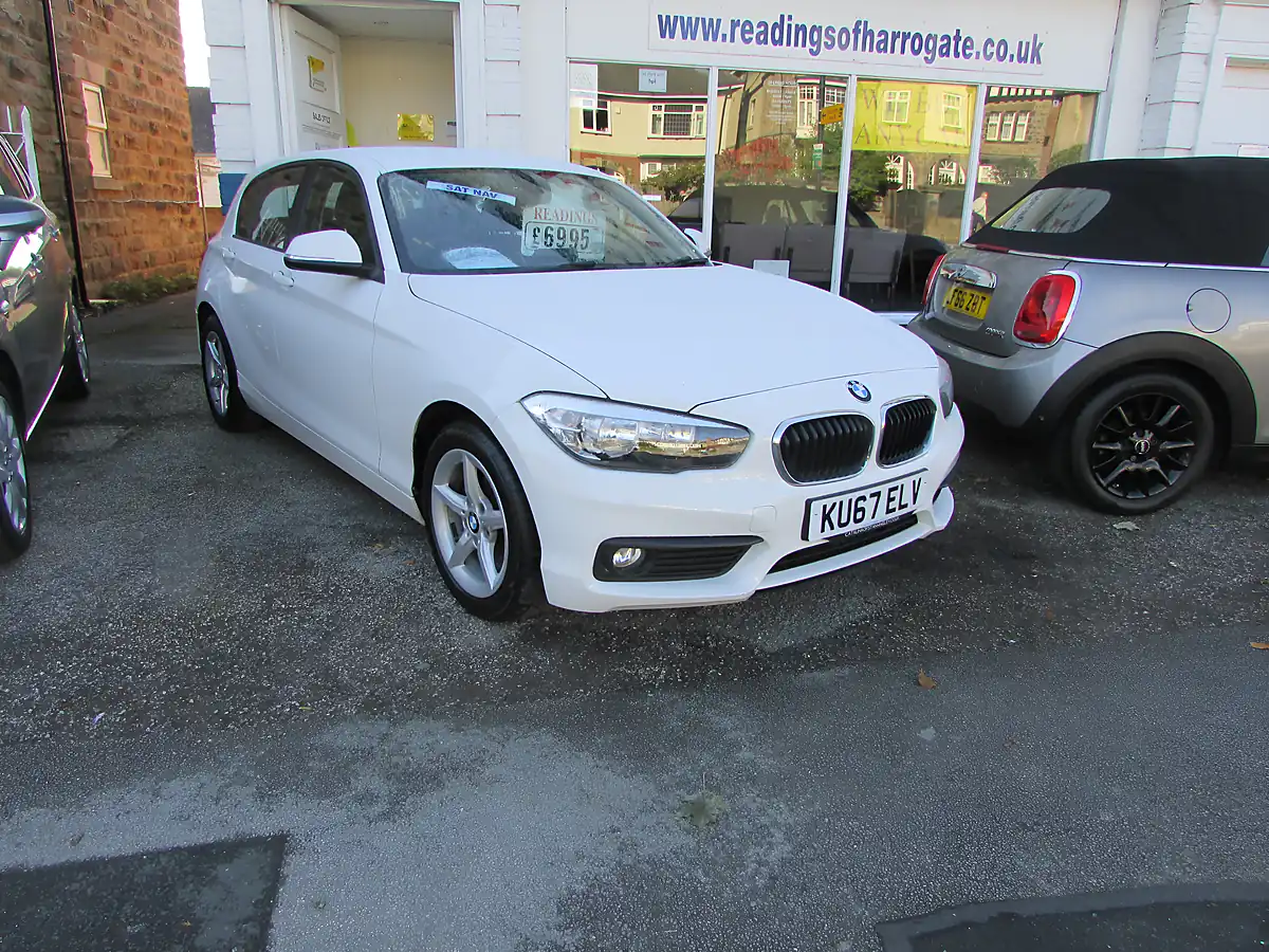Used 2017 BMW 1 Series Se White - Interior and Exterior details 2