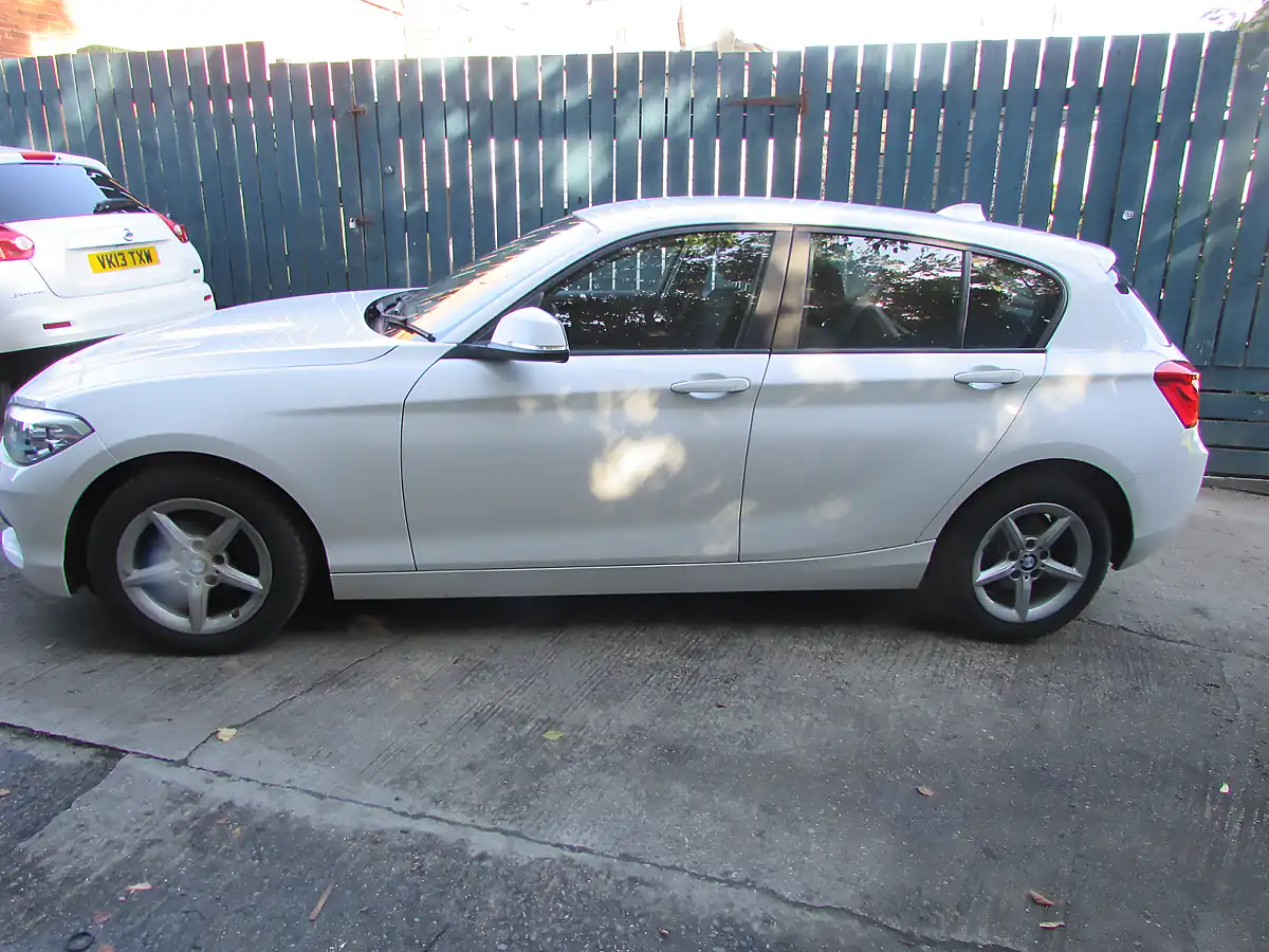 Used 2017 BMW 1 Series Se White - Interior and Exterior details 8