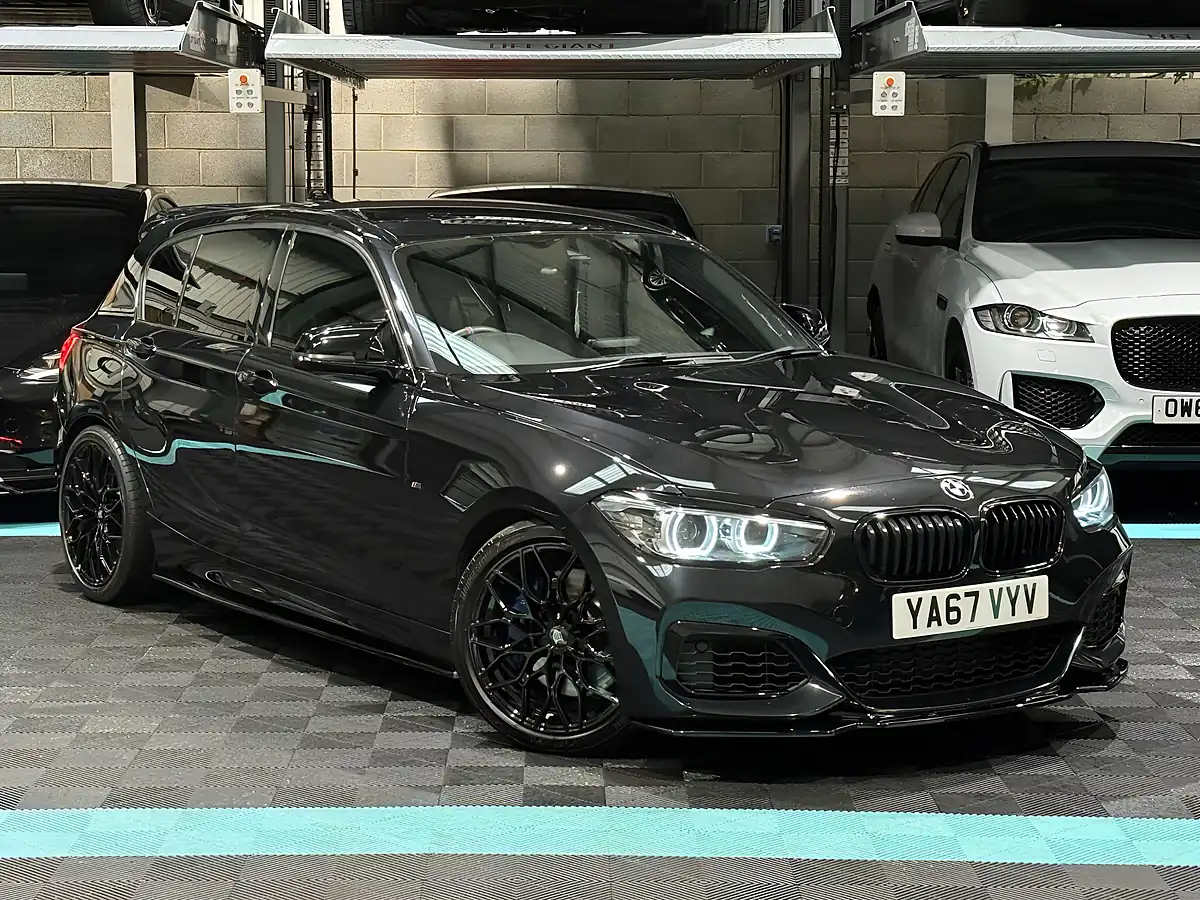 Used 2017 BMW 1 Series Shadow Edition Black - Front View
