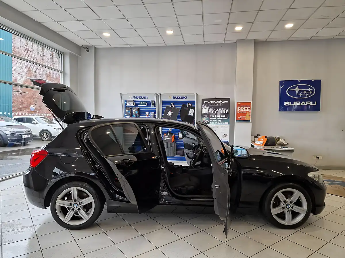 Used 2017 BMW 1 Series Sport Black - Interior and Exterior details 9