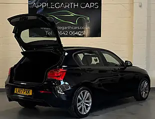 Used 2017 BMW 1 Series Sport Black - Interior and Exterior details 4