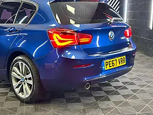 Used 2017 BMW 1 Series Sport Blue - Interior and Exterior details 18