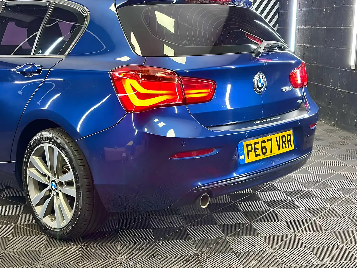 Used 2017 BMW 1 Series Sport Blue - Interior and Exterior details 18