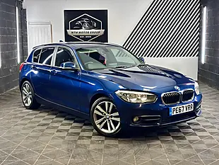 Used 2017 BMW 1 Series Sport Blue - Interior and Exterior details 2
