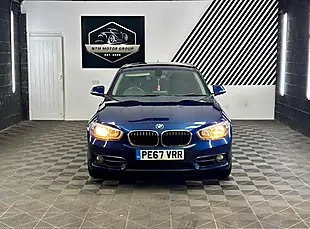 Used 2017 BMW 1 Series Sport Blue - Interior and Exterior details 3