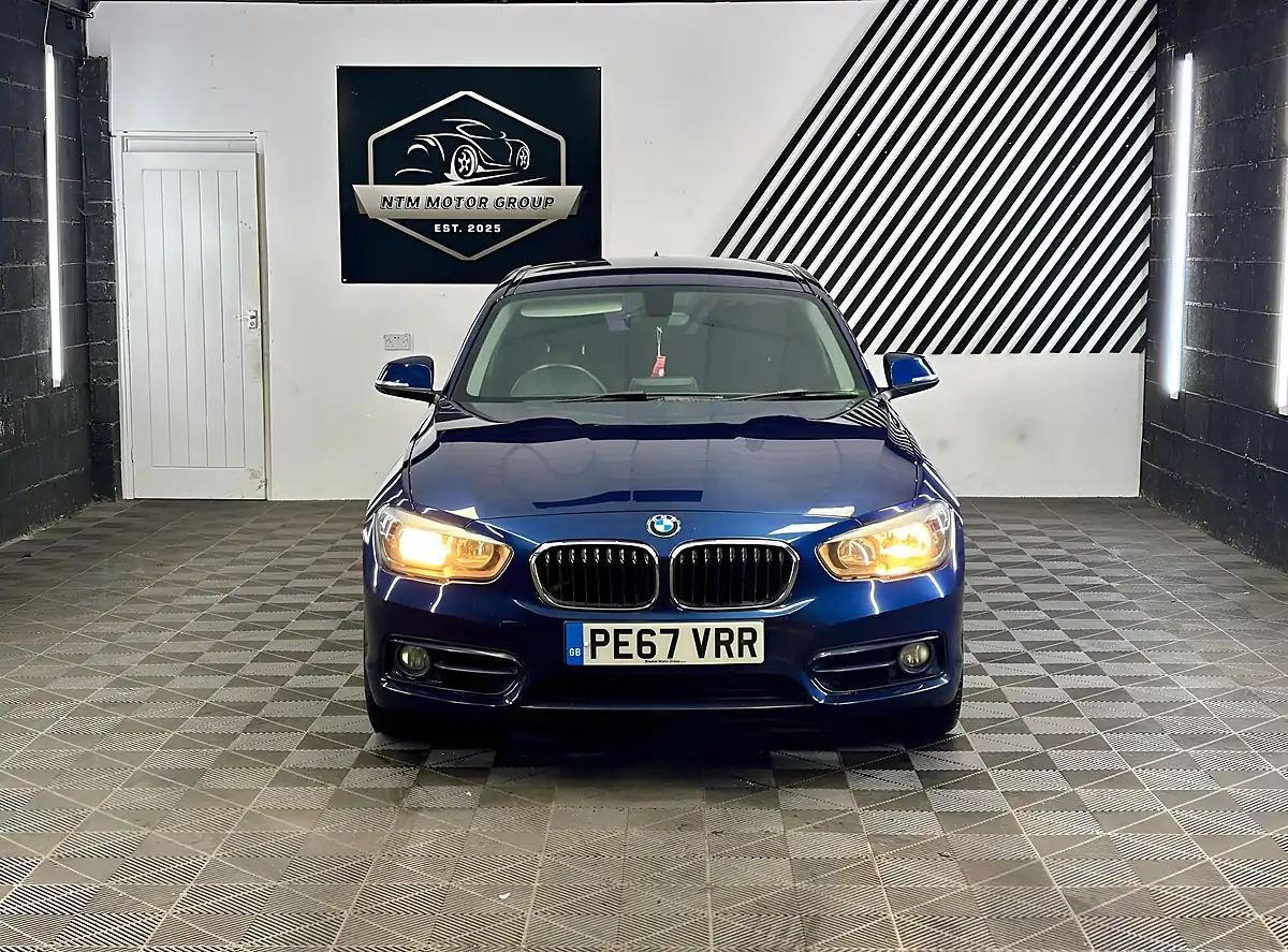 Used 2017 BMW 1 Series Sport Blue - Interior and Exterior details 3