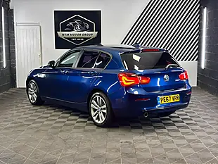Used 2017 BMW 1 Series Sport Blue - Interior and Exterior details 5