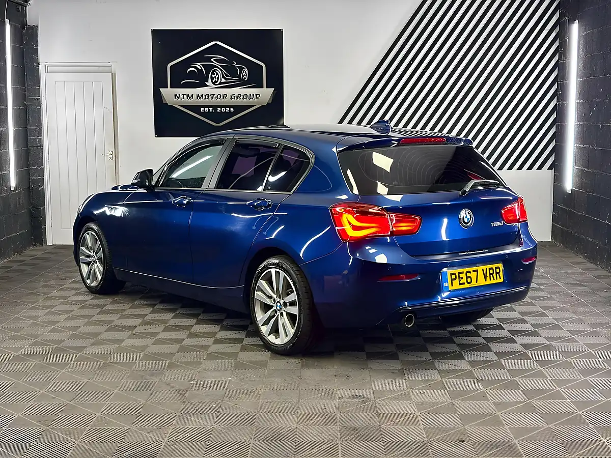 Used 2017 BMW 1 Series Sport Blue - Interior and Exterior details 5