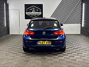 Used 2017 BMW 1 Series Sport Blue - Interior and Exterior details 6