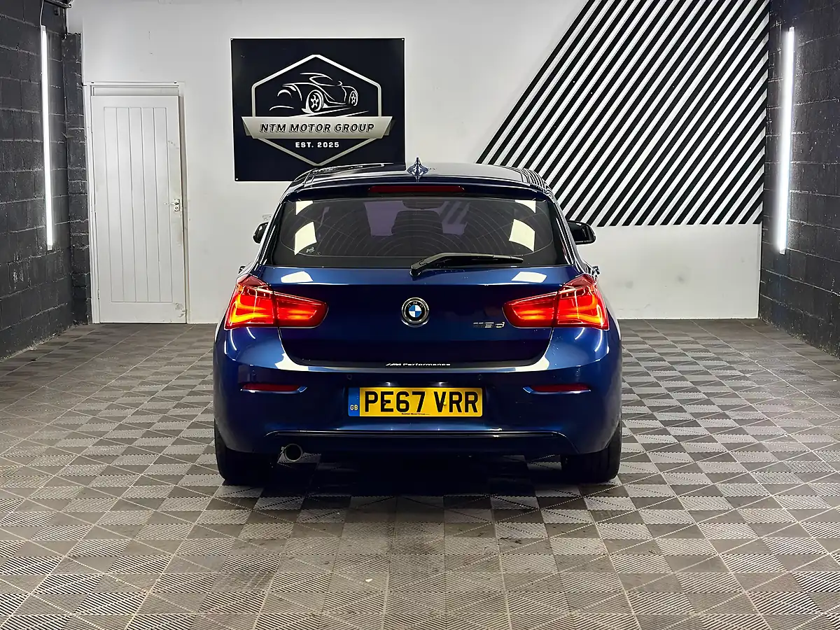 Used 2017 BMW 1 Series Sport Blue - Interior and Exterior details 6
