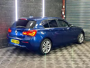 Used 2017 BMW 1 Series Sport Blue - Interior and Exterior details 7