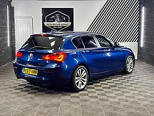 Used 2017 BMW 1 Series Sport Blue - Interior and Exterior details 8