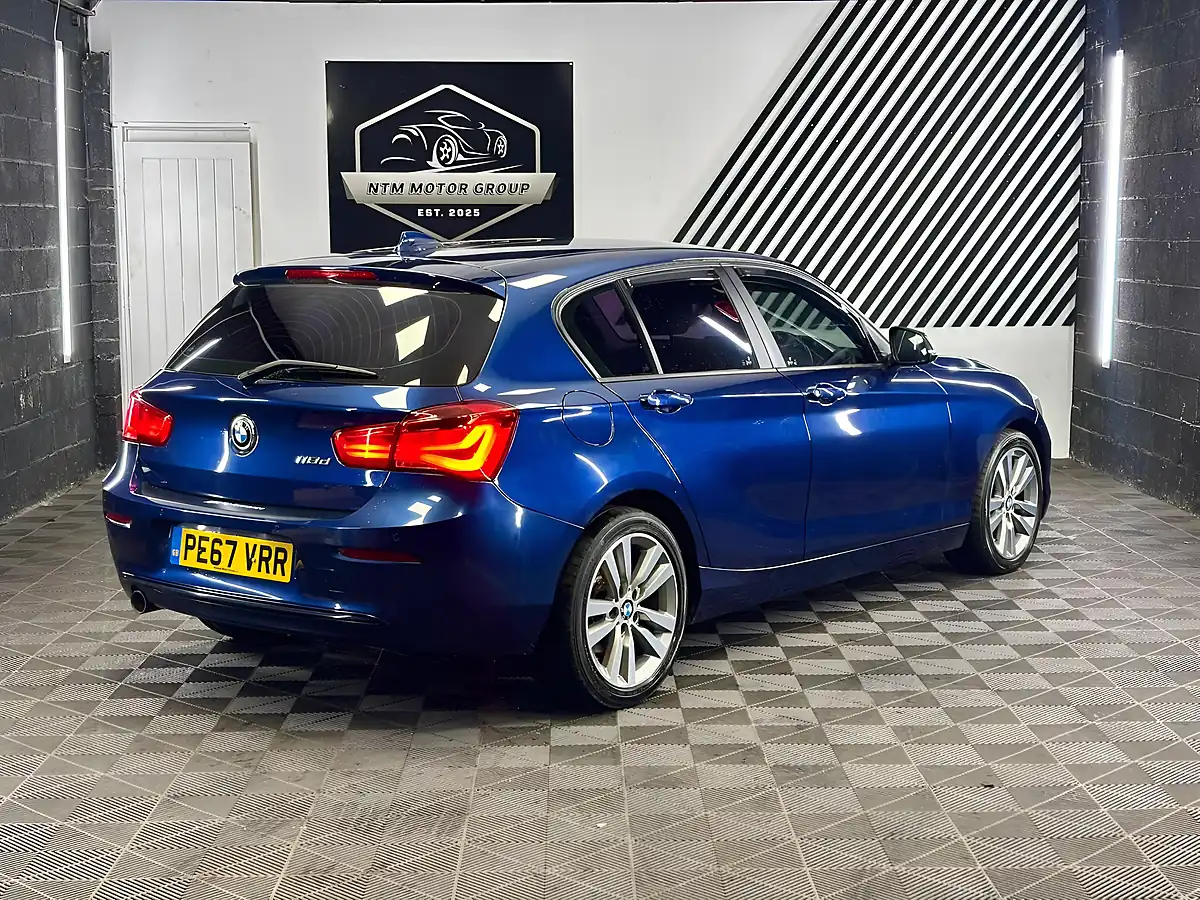 Used 2017 BMW 1 Series Sport Blue - Interior and Exterior details 8
