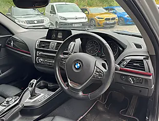 Used 2017 BMW 1 Series Sport Glacier Silver - Interior and Exterior details 11