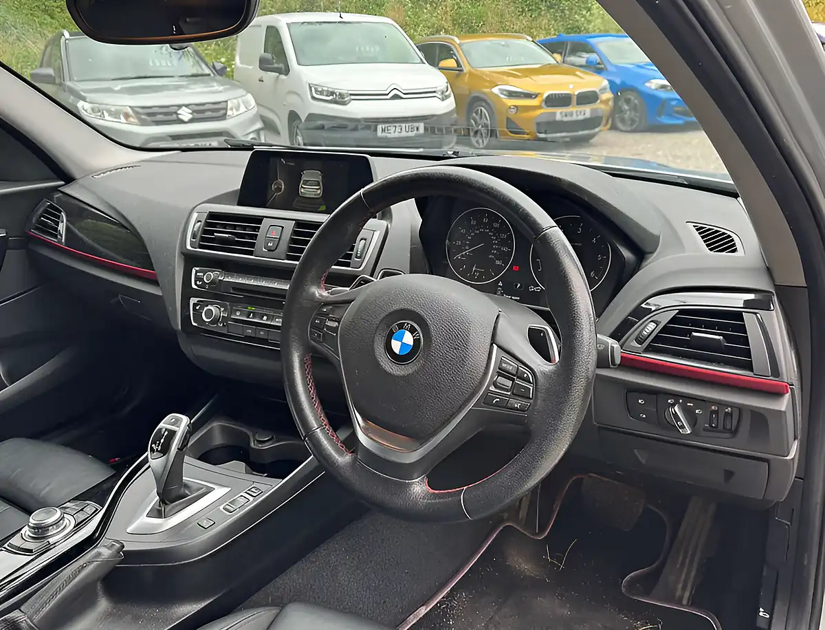 Used 2017 BMW 1 Series Sport Glacier Silver - Interior and Exterior details 11