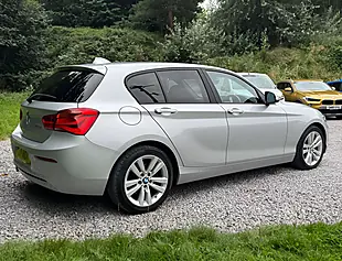 Used 2017 BMW 1 Series Sport Glacier Silver - Interior and Exterior details 3