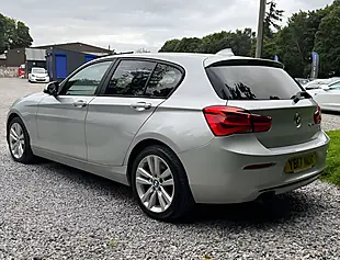 Used 2017 BMW 1 Series Sport Glacier Silver - Interior and Exterior details 5