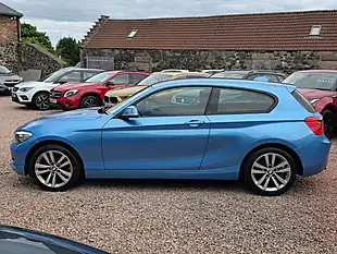 Used 2017 BMW 1 Series Sport Seaside Blue - Interior and Exterior details 12