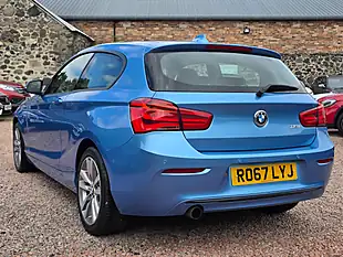 Used 2017 BMW 1 Series Sport Seaside Blue - Interior and Exterior details 13