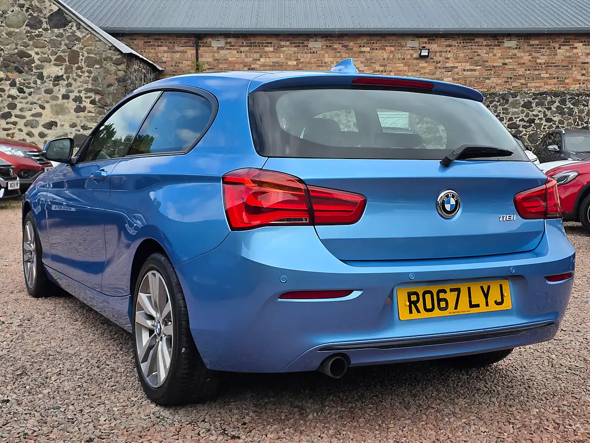 Used 2017 BMW 1 Series Sport Seaside Blue - Interior and Exterior details 13