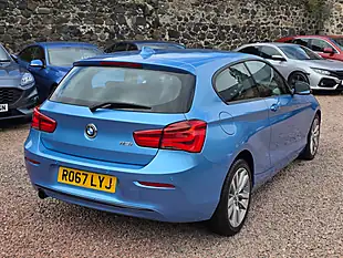 Used 2017 BMW 1 Series Sport Seaside Blue - Interior and Exterior details 16