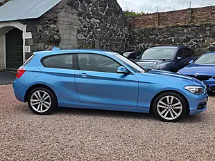 Used 2017 BMW 1 Series Sport Seaside Blue - Interior and Exterior details 17