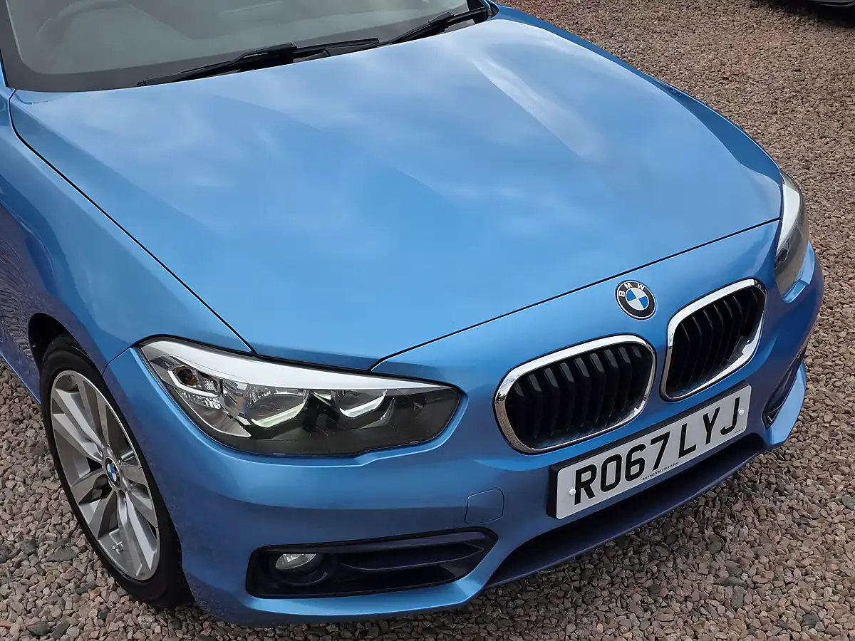 Used 2017 BMW 1 Series Sport Seaside Blue - Interior and Exterior details 2