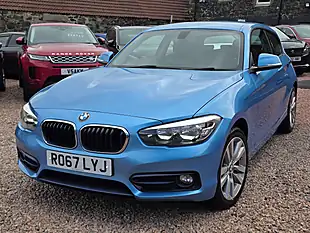 Used 2017 BMW 1 Series Sport Seaside Blue - Interior and Exterior details 4
