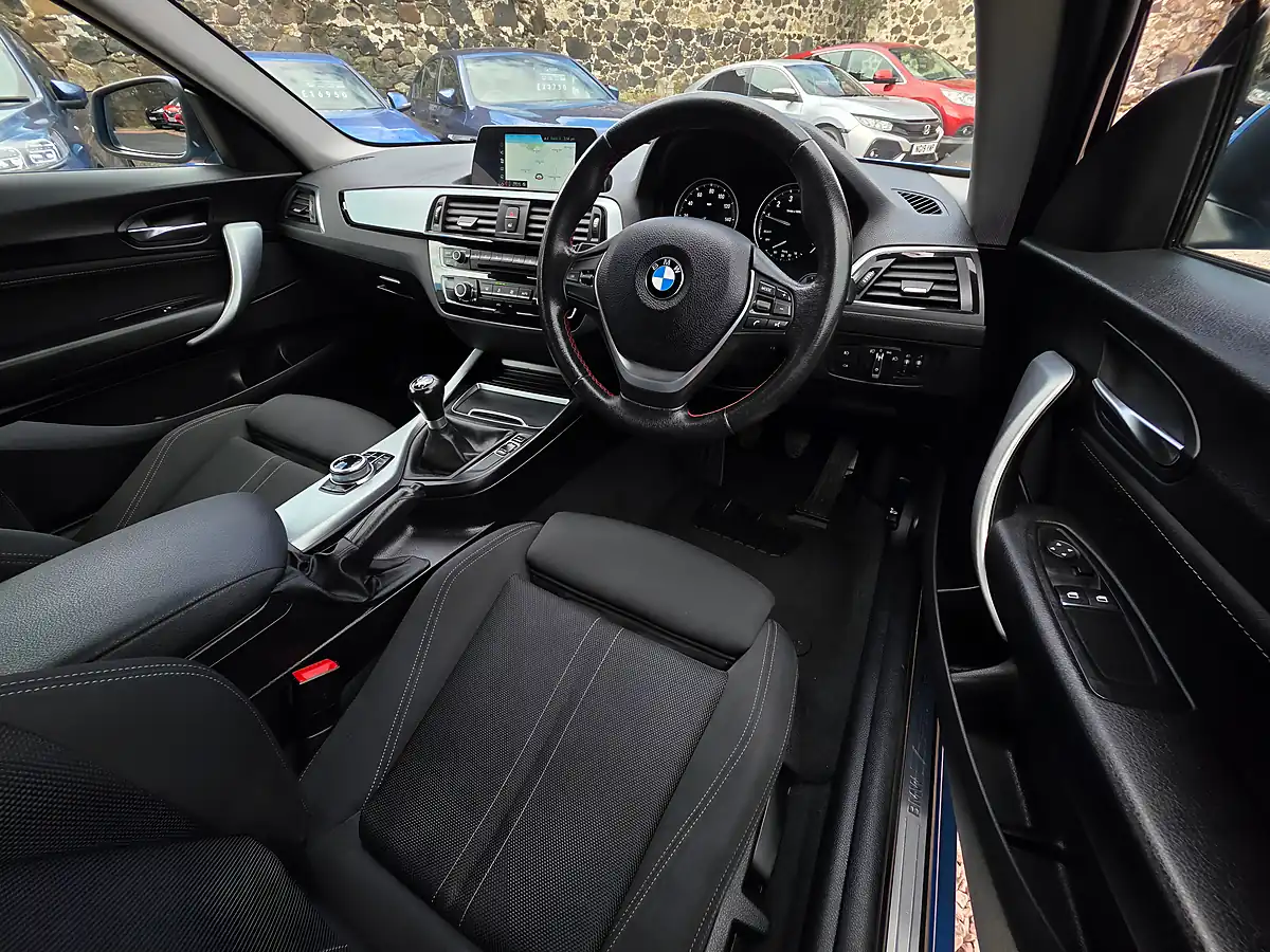 Used 2017 BMW 1 Series Sport Seaside Blue - Interior and Exterior details 5