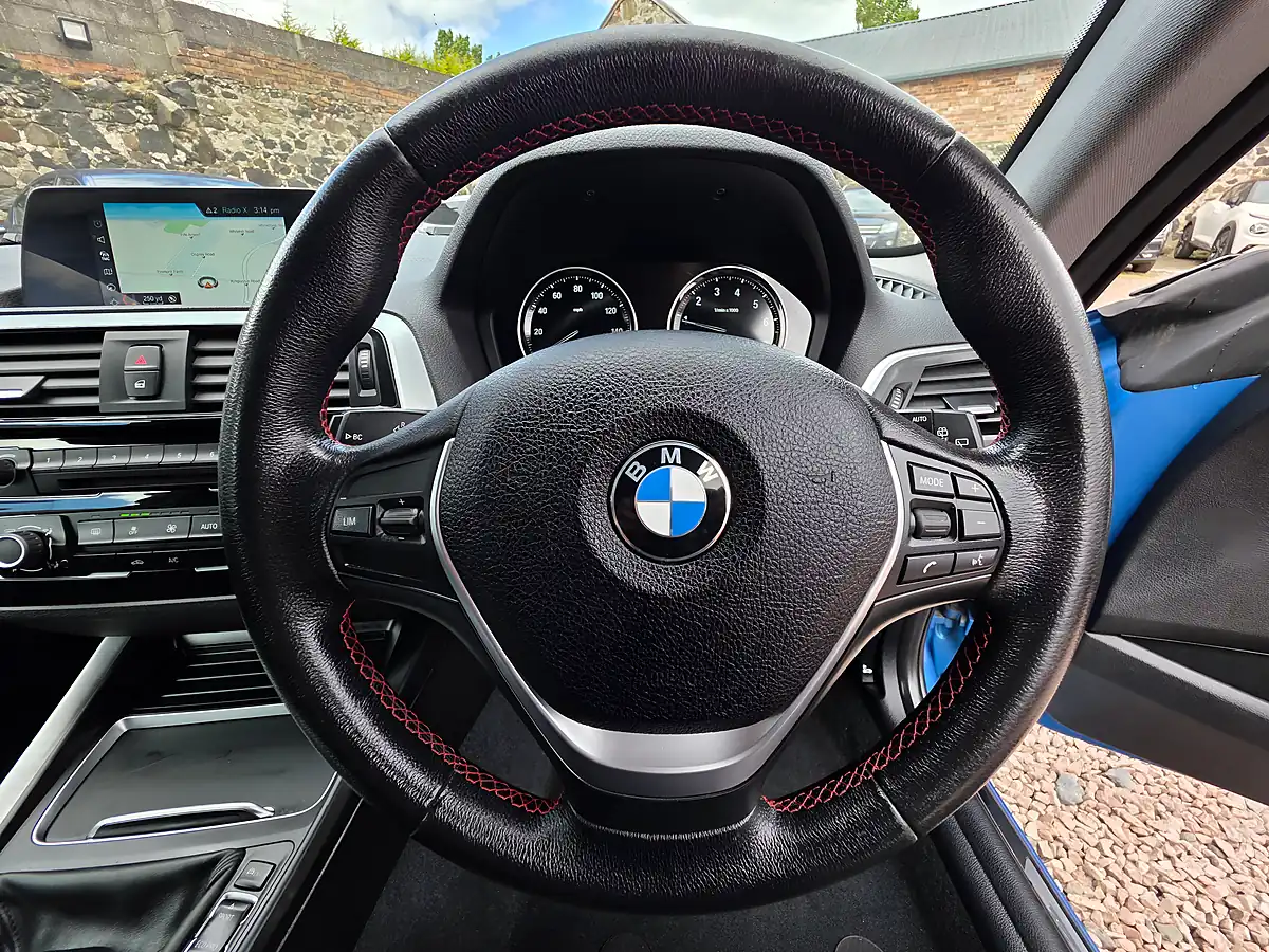 Used 2017 BMW 1 Series Sport Seaside Blue - Interior and Exterior details 7