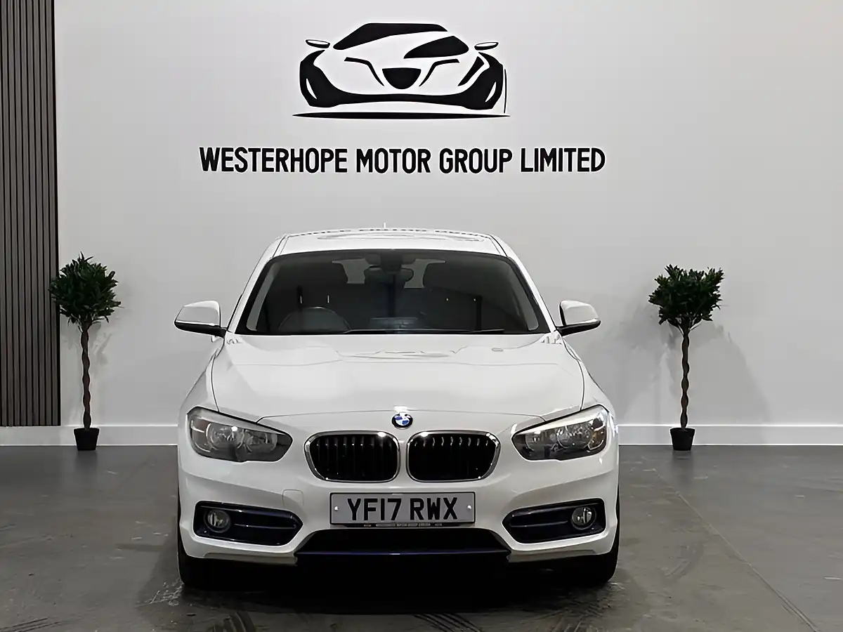 Used 2017 BMW 1 Series Sport White - Interior and Exterior details 13