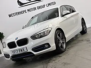 Used 2017 BMW 1 Series Sport White - Interior and Exterior details 14