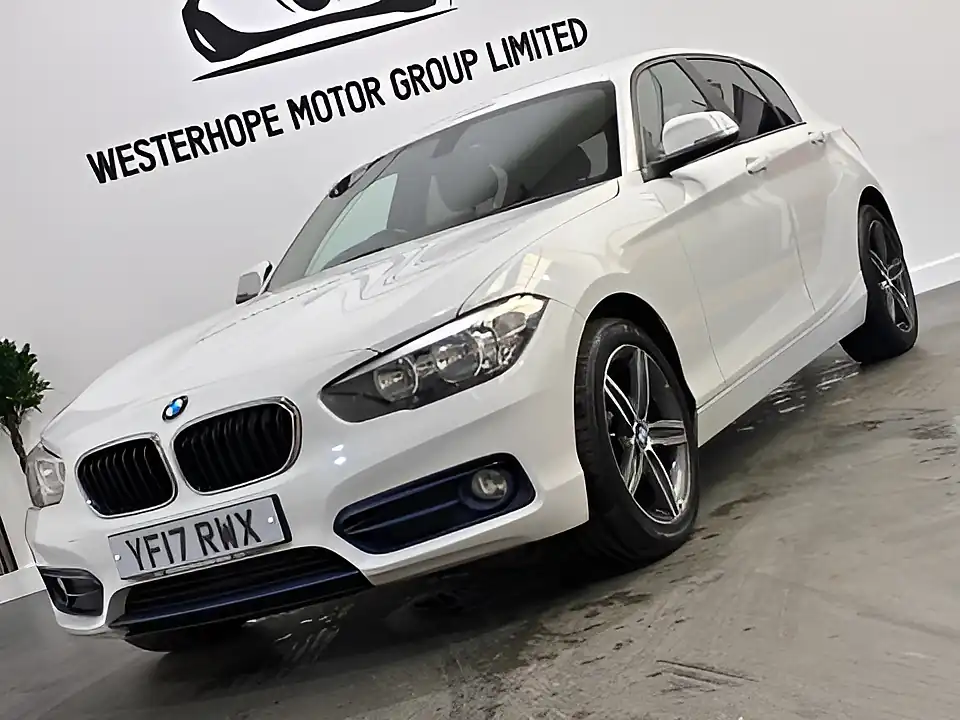 Used 2017 BMW 1 Series Sport White - Interior and Exterior details 14