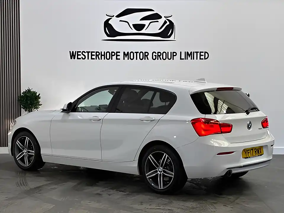 Used 2017 BMW 1 Series Sport White - Interior and Exterior details 16