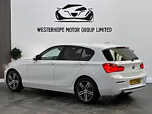 Used 2017 BMW 1 Series Sport White - Interior and Exterior details 17