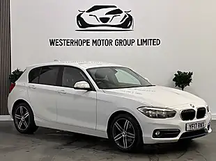 Used 2017 BMW 1 Series Sport White - Interior and Exterior details 2