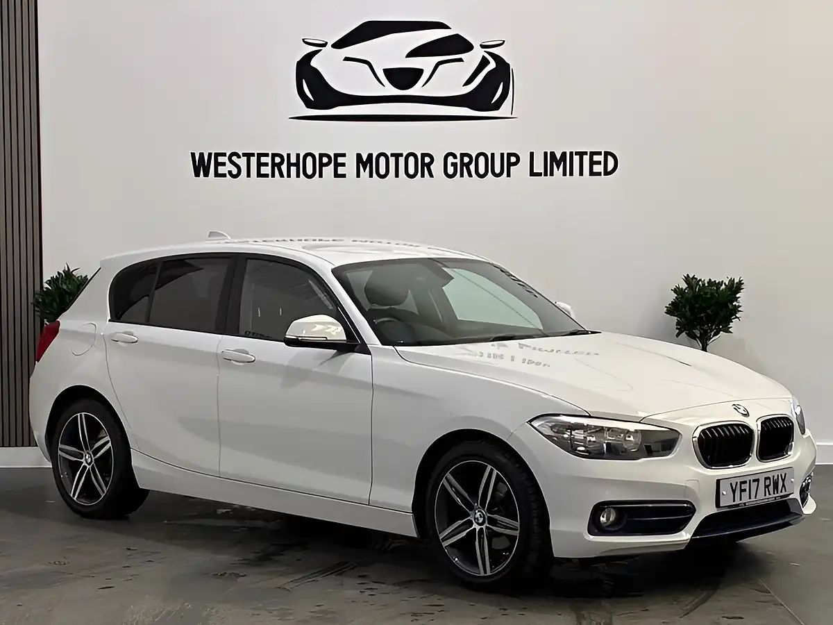 Used 2017 BMW 1 Series Sport White - Interior and Exterior details 2