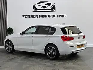 Used 2017 BMW 1 Series Sport White - Interior and Exterior details 3