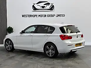 Used 2017 BMW 1 Series Sport White - Interior and Exterior details 4
