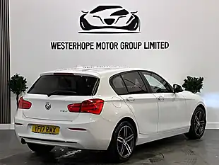 Used 2017 BMW 1 Series Sport White - Interior and Exterior details 7
